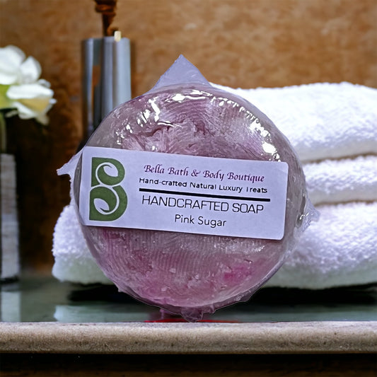 Handcrafted Soap (Pink Sugar)